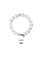 Lixi | Natural Brazilian Clear Quartz Bracelet – Clarity & Emotional Balance