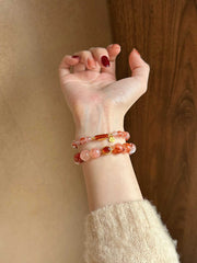 Chimeng Li | Red Rutilated Quartz Bracelet – Luck & Vitality