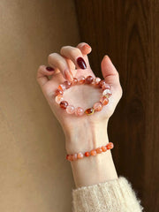 Chimeng Li | Red Rutilated Quartz Bracelet – Luck & Vitality
