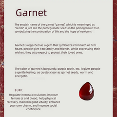 Zhuyao Hong | Garnet & Kyanite Bracelet – Love & Protection