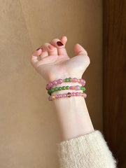 Tangliyue | Natural Lavender Pink Crystal Bracelet – Love & Positive Energy