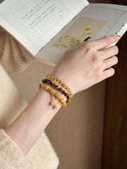 Chunhui Manying | Golden Tiger’s Eye Bracelet – Wealth & Confidence