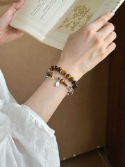 Liuguang Jinzhan | Natural Tiger’s Eye Bracelet – Confidence & Protection