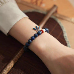 Taquezhi | Lapis Lazuli Bracelet – Wisdom & Elegance