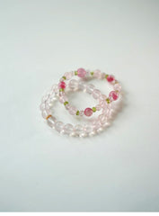Xiaochi | Star Rose Quartz Bracelet – Love & Radiance
