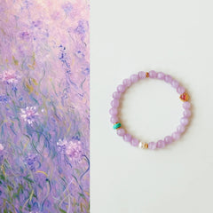 Zuihuayin | Natural Pink Kunzite Bracelet – Love & Emotional Heali