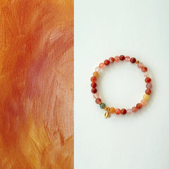 Yunshang | Rainbow Rutilated Quartz Bracelet – Abundance & Love