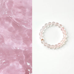 Xiaochi | Star Rose Quartz Bracelet – Love & Radiance