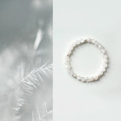 Shuangjiang | Snow Phantom Quartz Bracelet – Calm & Prosperity