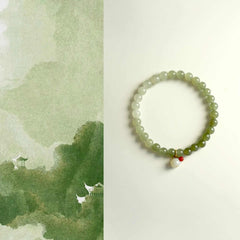 Yurui | Gradient Hetian Jade Bracelet – Serenity & Grace