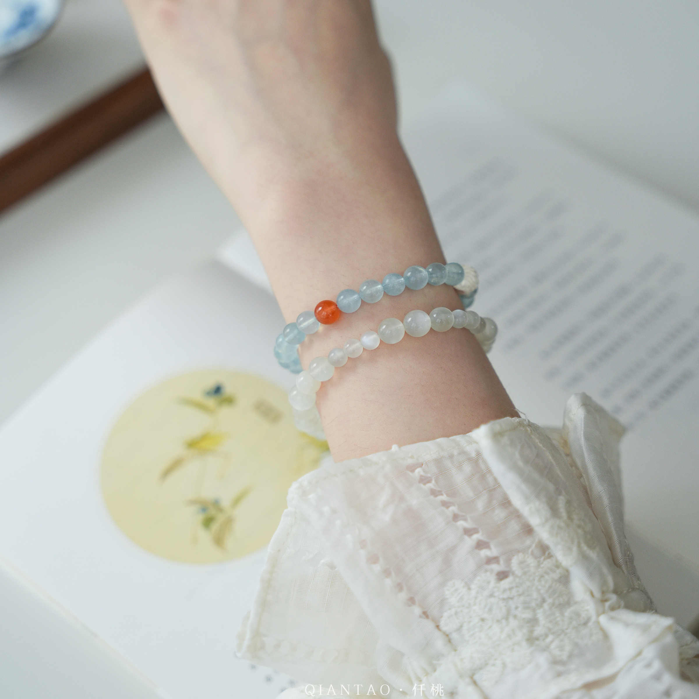 Xiaotingyue | Moonstone Bracelet – Light & Good Fortune