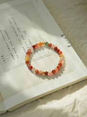 Yunshang | Rainbow Rutilated Quartz Bracelet – Abundance & Love