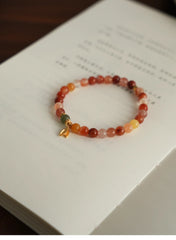 Yunshang | Rainbow Rutilated Quartz Bracelet – Abundance & Love