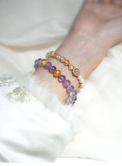 Yaoguang | Amethyst Bracelet – Calm & Good Fortune